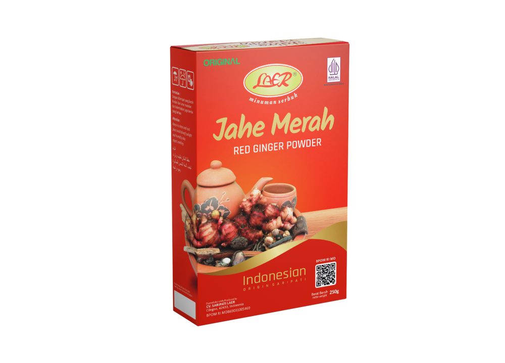Jahe Merah Kencur Serbuk Instan